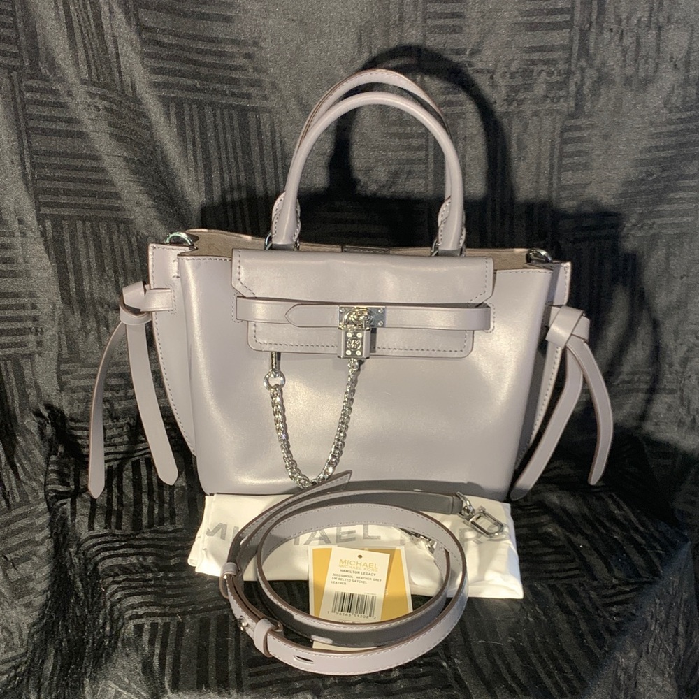New With Tags Michael Kors Hamilton Legacy Belted Satchel